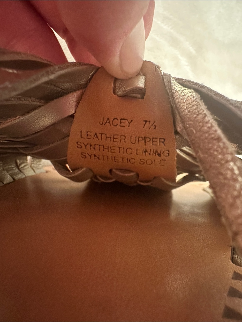 Dolce Vita Metallic Jacey Sandal Size 7.5 US Women’s - Picture 7 of 7